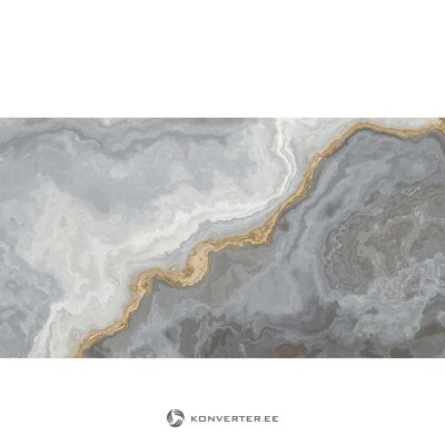 Filca tapetes marmora mākslas zelta (kā radīšana) neskarts