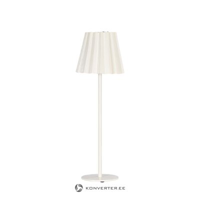 White table lamp sonia (pr home) intact