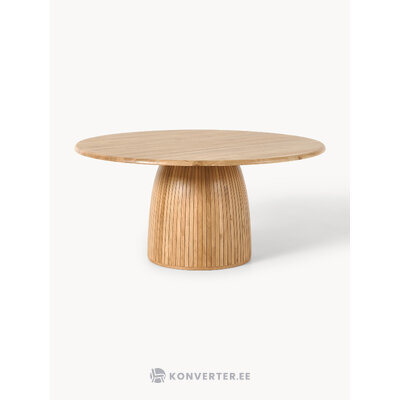 Brūns apaļš ēdamgalds (nelly) (vesels, vesels, vesels)