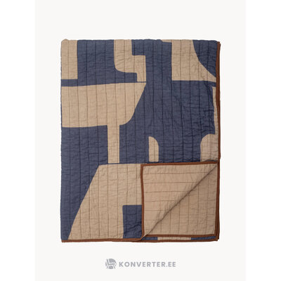 Kokvilnas sega rožu krāsā (bloomingville) 130x150