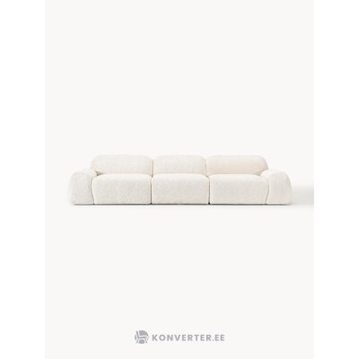Balts modulārs dīvāns (wolke)