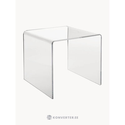 Caurspīdīgs kafijas galdiņš 80. gadu stilā (iplex)