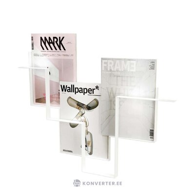 Žurnālu turētāja vadlīnijas (Frederiks Roije) ar kosmētisku defektu