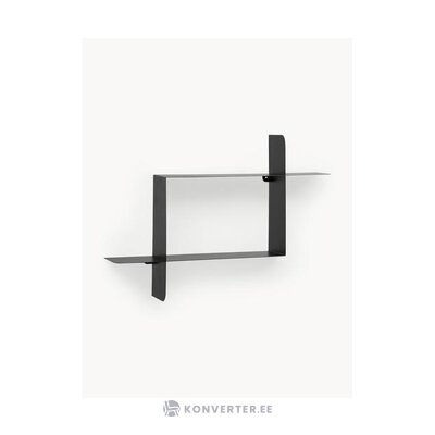 Melns sienas plaukts moka (nordal) 70x50 ar skaistuma defektu