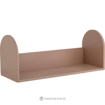 Bēša krāsas sienas plaukts mikke (bloomingville) ar kosmētiskiem defektiem.