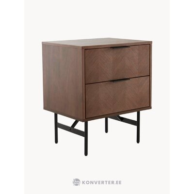 Ruskea yöpöytä duvberg (jotex)