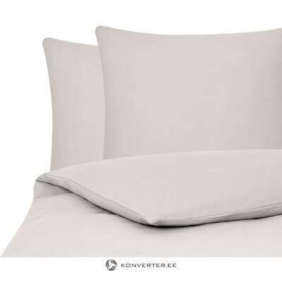 Light gray cotton bedding set erica (port maine) 240x220 + 2x 80x80 whole