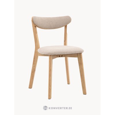 Vaaleanbeige verhoiltu tuoli hatfield (gallery direct)