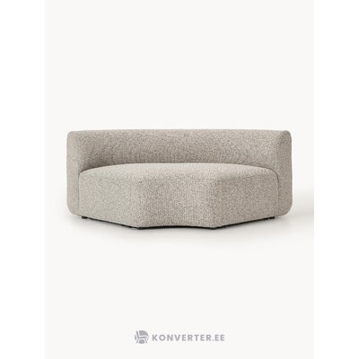 Grey sofa corner module (sofia)