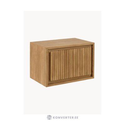 Solid wood bathroom sink cabinet taciana (la forma) with minor cosmetic flaws