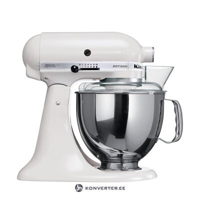 White KitchenAid 6-piece with cosmetic flaws.