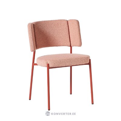 Розовый стул (Саманта) с изъянами