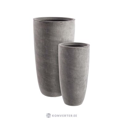 Цементный цветочный горшок (bizzotto)