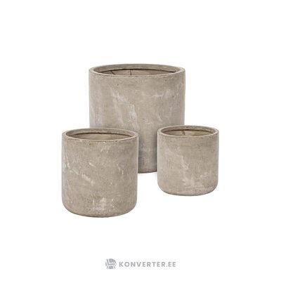 Aia Lillepottide Komplekt 3-Osaline Christy (Bizzotto)