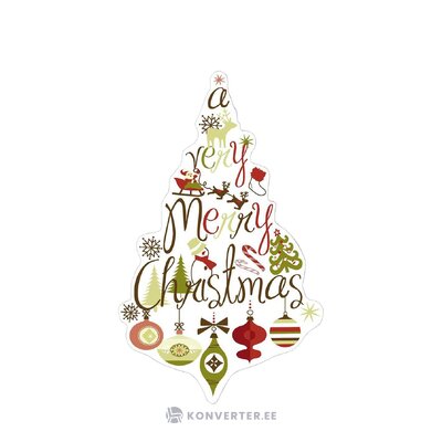 Dekoratiiv Kile Aknale Letter Tree (MySpotti)