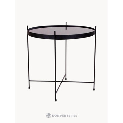 Черный круглый журнальный столик Venezia (house nordic)