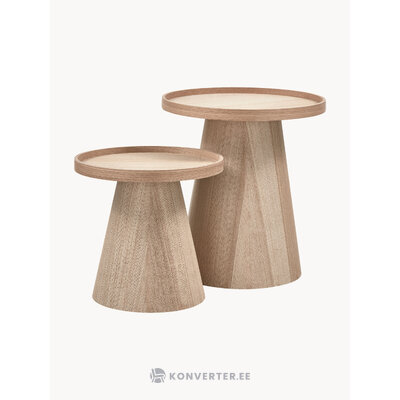 Круглый кофейный столик мод (дерево)