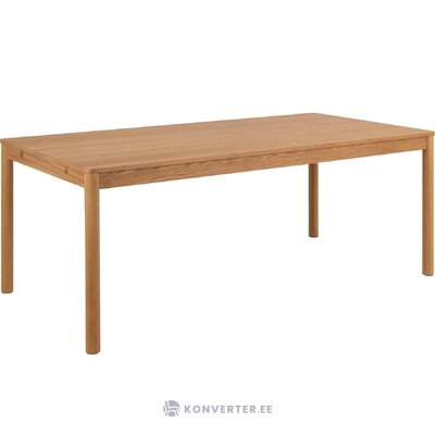 Ruskea jatkettava ruokapöytä atlantic (actona) 100x200-300