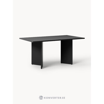 Melns ēdamgalds (toni) 160x90