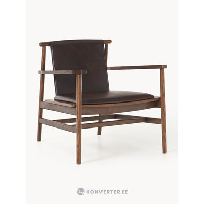 Ādas atpūtas krēsls (hayo)