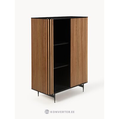 Aukšta komoda (su langeliu) (galimas paveikslas, languotas, languotas)