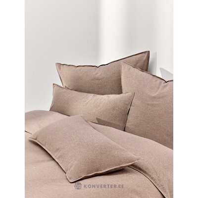 Brūna kokvilnas segas pārvalks 200x200