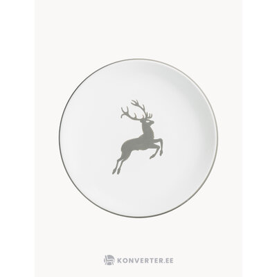 Šķīvis pelēkajam briedim (gmundner keramik)