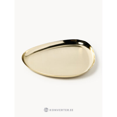 Zelta dekoratīvā paplāte (aria)