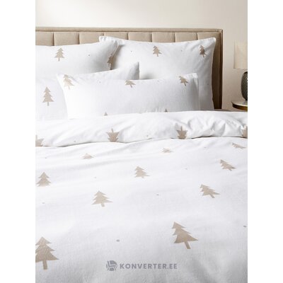 Хлопковый пододеяльник (с изображением рождественской елки) 135x200