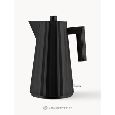 Melna tējkannas plisē (alessi)