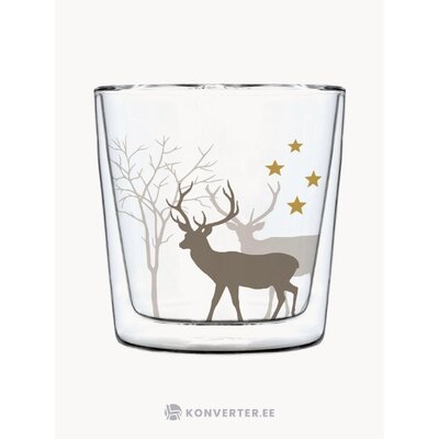 Ziemas briežu dzeramā glāze (ppd)