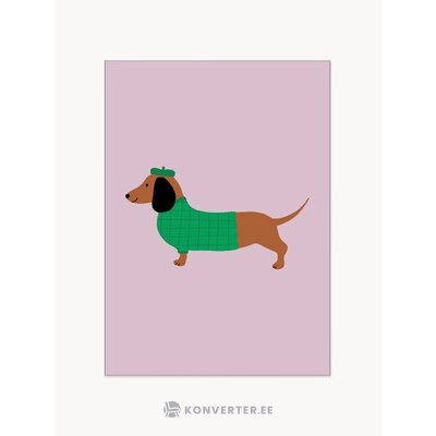 Taksis (plakāts un rāmis)