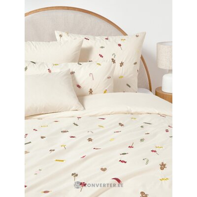 Rakstains kokvilnas segas pārvalks (lolly) 200x200