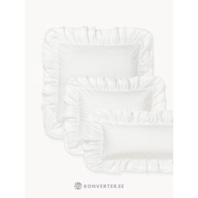 Balta kokvilnas spilvendrāna (louane)50x80