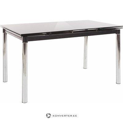 Tempered glass extension table