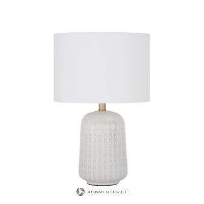 White table lamp (iva) intact