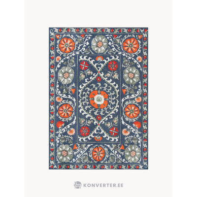 Plokščias austas žakardo kilimas Suzani (Louis de Poortere)