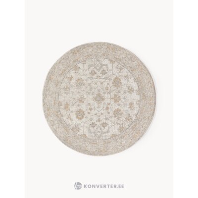 Beež Puuvillane Ümmargune Vaip (Loire)D=150