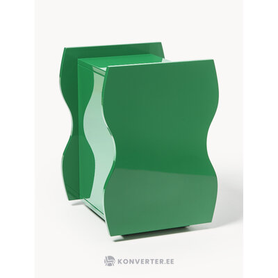 Žalias naktinis staliukas (Emina)