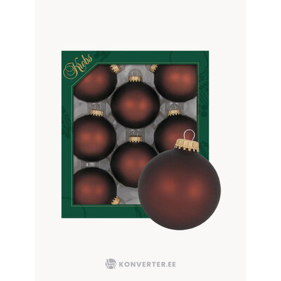 Kalėdiniai rutuliai Plain (Krebs Glas Lauscha)