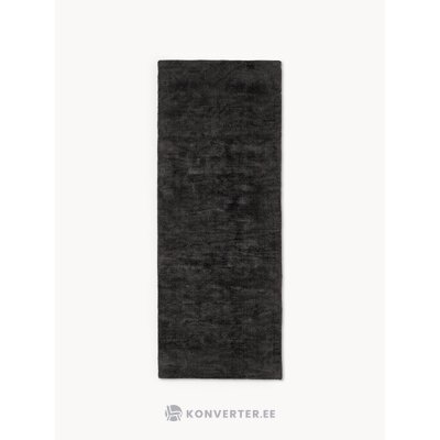Melns viskozes paklājs (Jane) 8x200