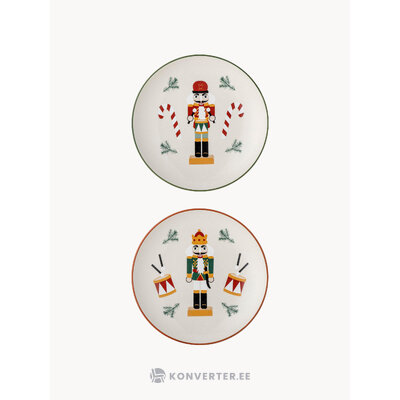 Jõuluteemaline Magustoidutaldrik Jolly (Bloomingville)