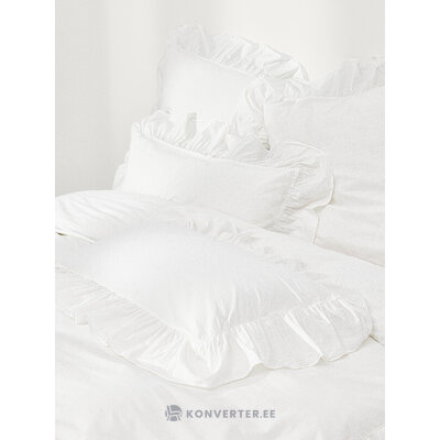 Valge Puuvillane Tekikott (Louane)155x220