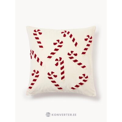 Valge Mustriga Puuvillane Padjakate (Darva)50x50