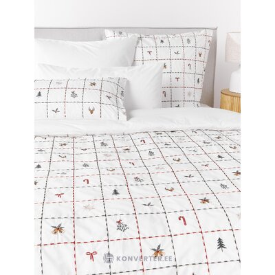 Valge Mustriga Puuvillane Tekikott (Rudy)200x200