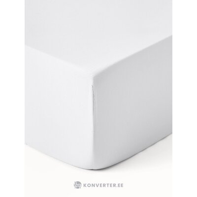 Valge Puuvillane Kummiga Voodilina(Comfort)140x200