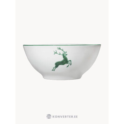 Salaattikulho Grüner Hirsch (Gmundner Keramik)