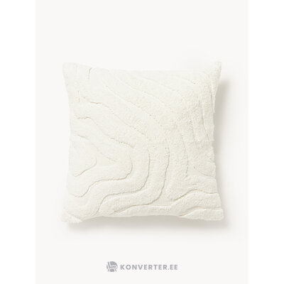 Kermanvärinen puuvillatyynyliina (Mareva) 50x50