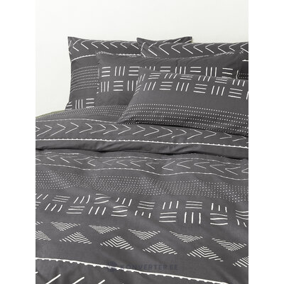 Kuviollinen puuvillapussilakana (Kohana) 155x220