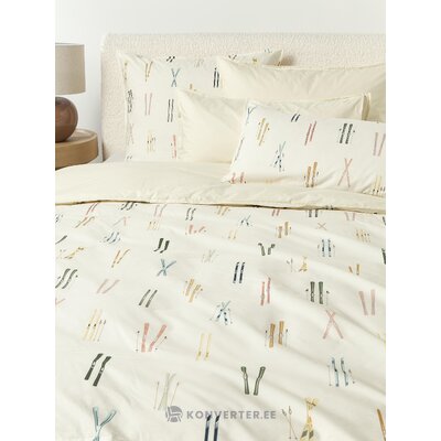 Talve Mustriga Puuvillane Tekikott (Aspen)135x200